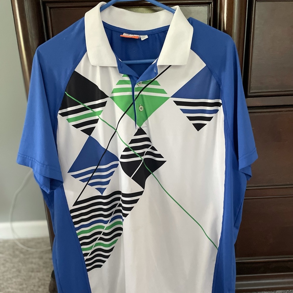 Men Large Puma golf shirt